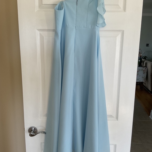 Jr Bridesmaid/Flower Sky Blue Chiffon Dress Little Girl Size 9 from JJ’sHouse - Picture 3 of 7